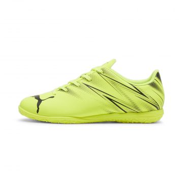Puma Youth Attacanto IT Indoor Shoe - Electric Lime / Black